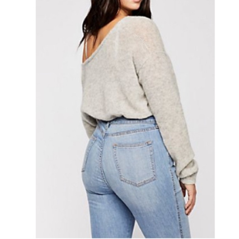 Free People CRVY High Rise Super Skinny Jeans